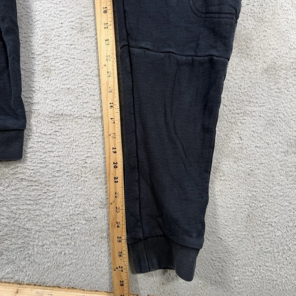 Gymshark Joggers Mens Large Black Cargo Gym Drawstring Stretch Fleece Sweatpants